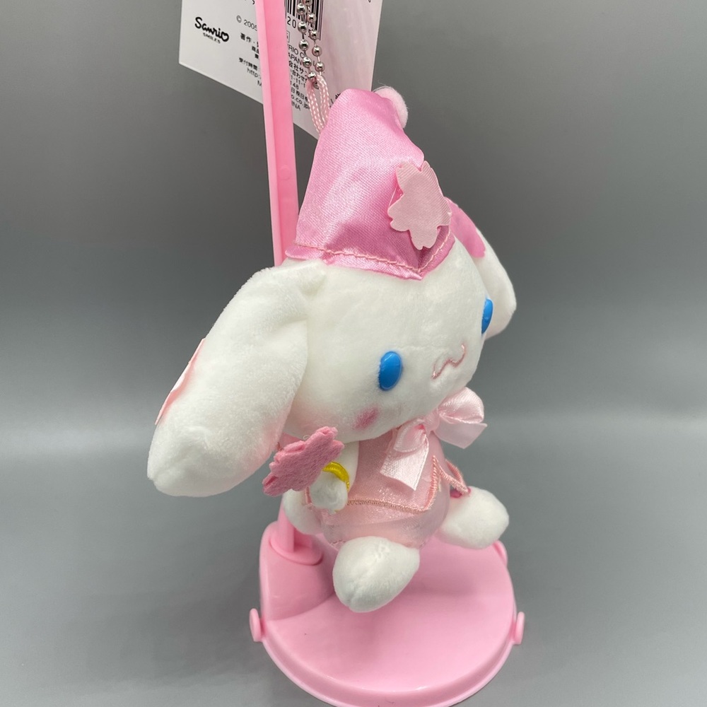 Angel Wings Cinnamoroll Plush Keychain - Picture 2 of 5